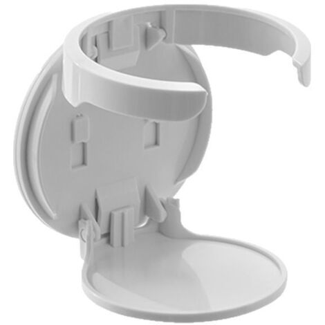 Porte-gobelet pliable, blanc, support de rangement pour tasse simple/verre à eau/café, porte-gobelet de voiture, étagère murale sans perçage.
