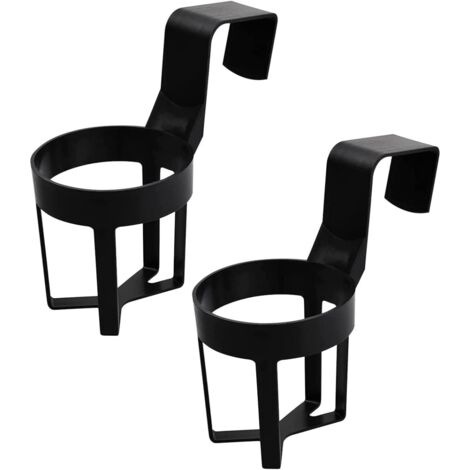 Porte-gobelet - Porte-gobelet pour voiture - Support portable - Convient pour bateaux, camions, voitures, maison, bureau, école - Noir