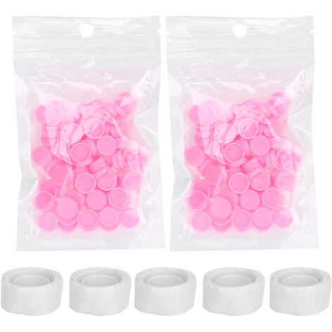 Porte-gobelet pour colle à cils avec pigment, grand format pour extensions de cils, lot économique