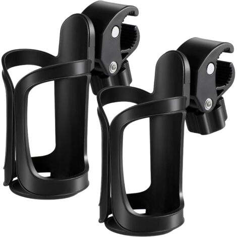 Porte-gobelet pour poussette, porte-gobelet universel pour poussette de vélo 2 pièces,