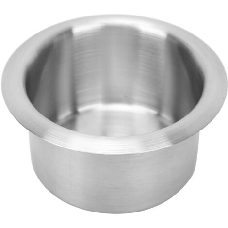 Porte-gobelet/support de bouteille en acier inoxydable pour bateaux, yachts, voiture, intérieur de voiture, 8,5 x 5,5 cm