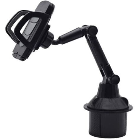 Porte-gobelet universel réglable à col de cygne pour voiture, compatible avec smartphones et téléphones portables, 26 cm