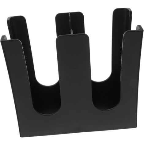 Porte-gobelets en papier, distributeur de gobelets jetables, porte-gobelets, noir