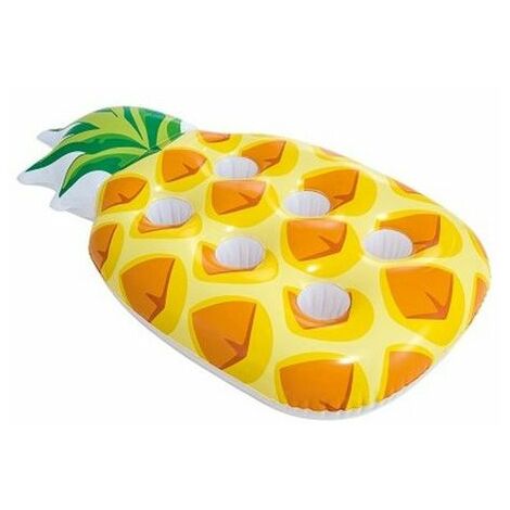 PORTE GOBELETS GONFLABLE ANANAS INTEX 57505 - incolore
