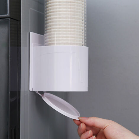 Porte-gobelets jetable distributeur automatique anti-poussière pour gobelets en papier