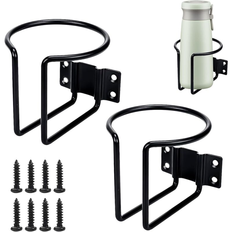 Porte-Gobelets Universels en Acier Inoxydable 2 Pièces Porte-Gobelets de Voiture de Bateau Universel Porte-Gobelet Porte Gobelet Universel pour