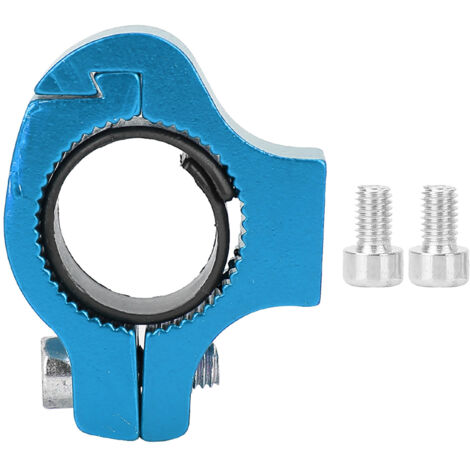 Porte-gourde vélo support guidon moto, fixations boisson pour cyclisme (bleu)
