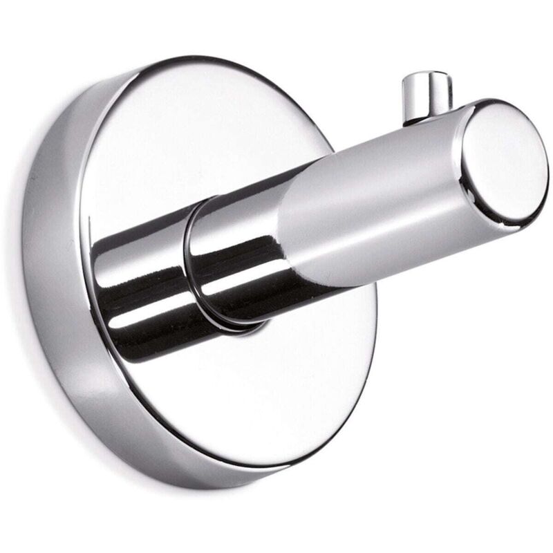 Inda - Porte-habit simple chromé gealuna - Chromé