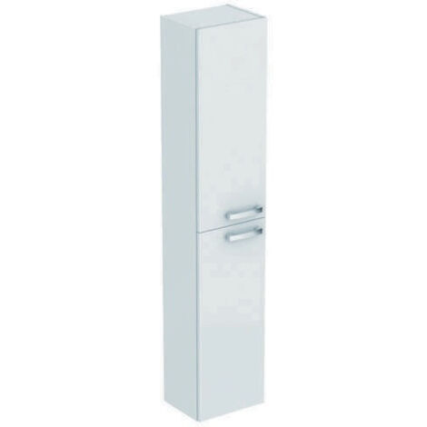 Porte inférieure EUROVIT laqué blanc brillant pour armoire haute, avec charnière, pour E3243 IDEAL STANDARD
