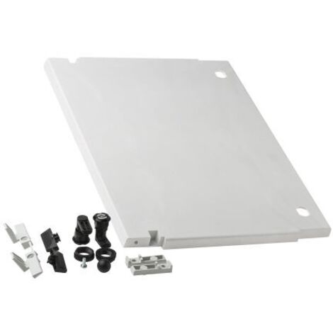 Porte intérieure PLM54 7035, 204 cm de hauteur et finition gris clair.