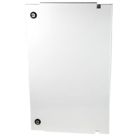 Porte intérieure PLM64 7035, 80 cm, en gris clair avec une finition lisse et cadre inclus.