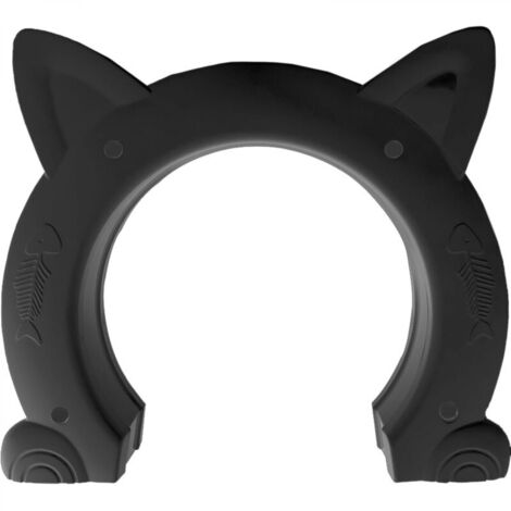 Porte intérieure pour chat, porte pour chat, chatière pour chat jusqu'à 10 kg, tunnel pour chat pour porte de chambre