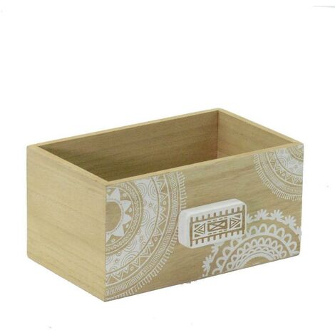 Porte-iris rectangulaire en bois cm20x12h10