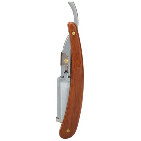 Porte-lame de rasoir manuel pliable pour barbe, outil de soin capillaire et de coiffure