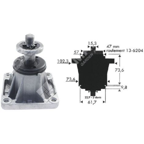 Porte-lame pour tracteurs MTD - CUB CADET - TORO - YARD-MAN 618-0240 - 918-0240 - 618-0430A/B - 918-0430 A/B - 001997