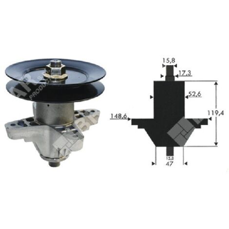 Porte-lame pour tracteurs MTD - CUB CADET - TORO - YARD-MAN 918-04126 - 618-04125 - 618-04126 - 918-04125 - Toro : 112-0370 - 035490