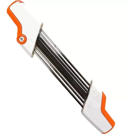 Porte-lime 2 en 1 pour chaîne de tronçonneuse 0.325 Ø 4,8 mm -blanc