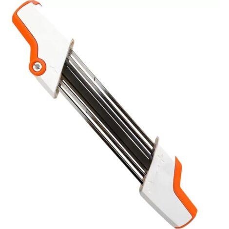 Porte-lime 2 en 1 pour chaîne de tronçonneuse 3/8" P Ø 4,0 mm