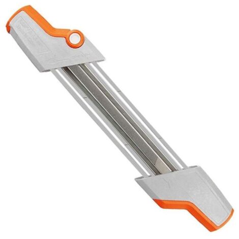 Porte-lime 2 en 1 pour chaîne de tronçonneuse 3/8" P Ø 4,0 mm