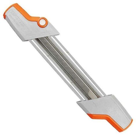 Porte-lime 2 en 1 pour chaîne de tronçonneuse 3/8" P Ø 4,0 mm