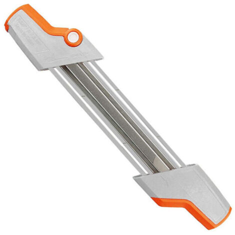 Porte-lime 2 en 1 pour chaîne de tronçonneuse 3/8" P Ø 4,0 mm -Versailles