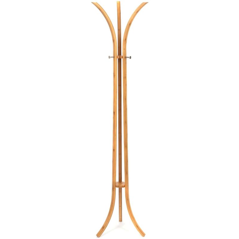 Porte-manteau en bambou Marcus - COMPACTOR - 48 x 48 x H.177 CM - Bambou
