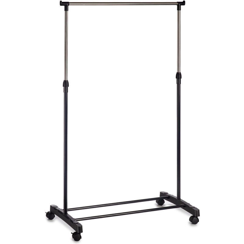 Porte-manteau pour hall d'entrée sur roulettes COMFY PLACE, 80 x 43 x 90 - 160 cm