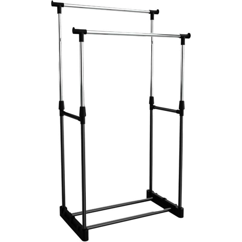 Porte-manteau double Donkey Steak Grey 74x42x157cm Thinia Home