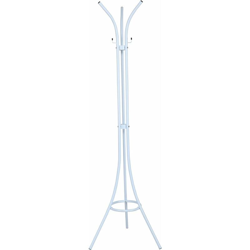 Porte-manteau peint en blanc