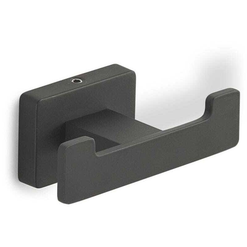 Porte-Manteau En Acier Noir Mat Atene