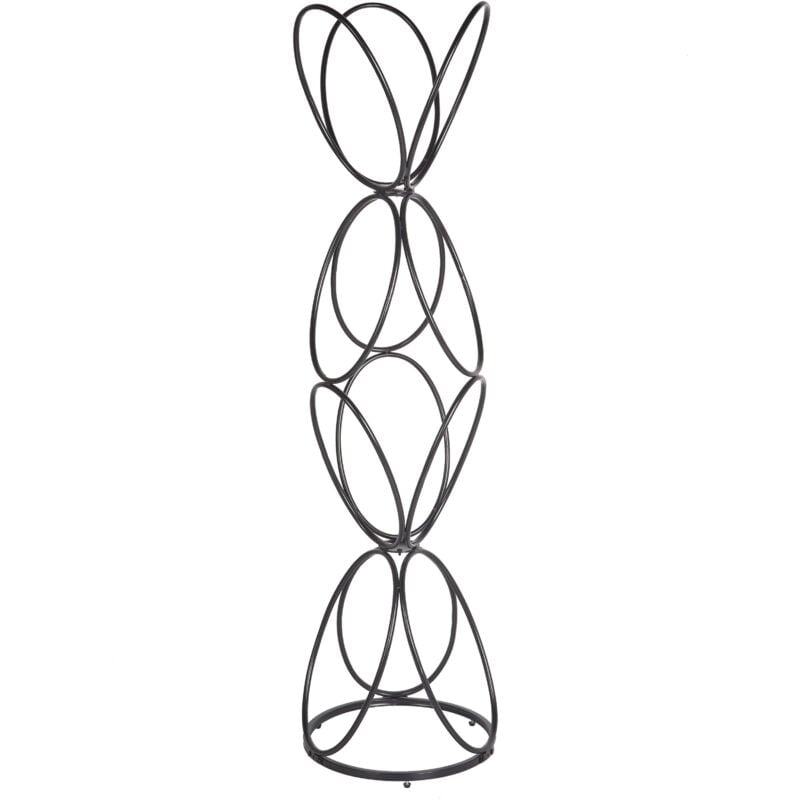 Beliani - Porte-Manteau Moderne Rangement Manteaux Vêtements en Acier Noir Walters