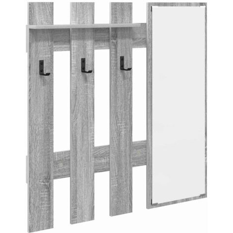 Porte-manteau mural Montage mural Gris sonoma 100 x 10 x 100 cm CFW448354