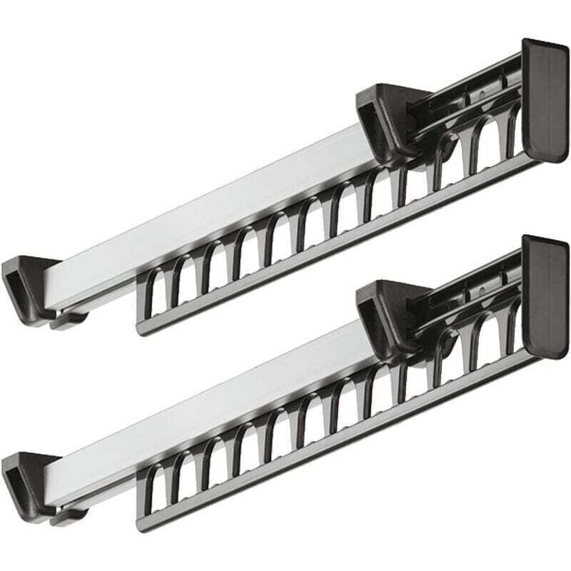 Porte-Manteau Placard Pull Out Porte-Manteau Coulissant Porte-Manteau Cintre pour 12