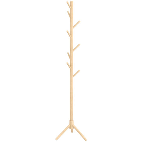 Porte-manteau sur pied GINA bois de pin