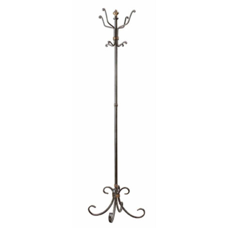 Porte-Manteau Vintage "Ilona" 180cm Anthracite