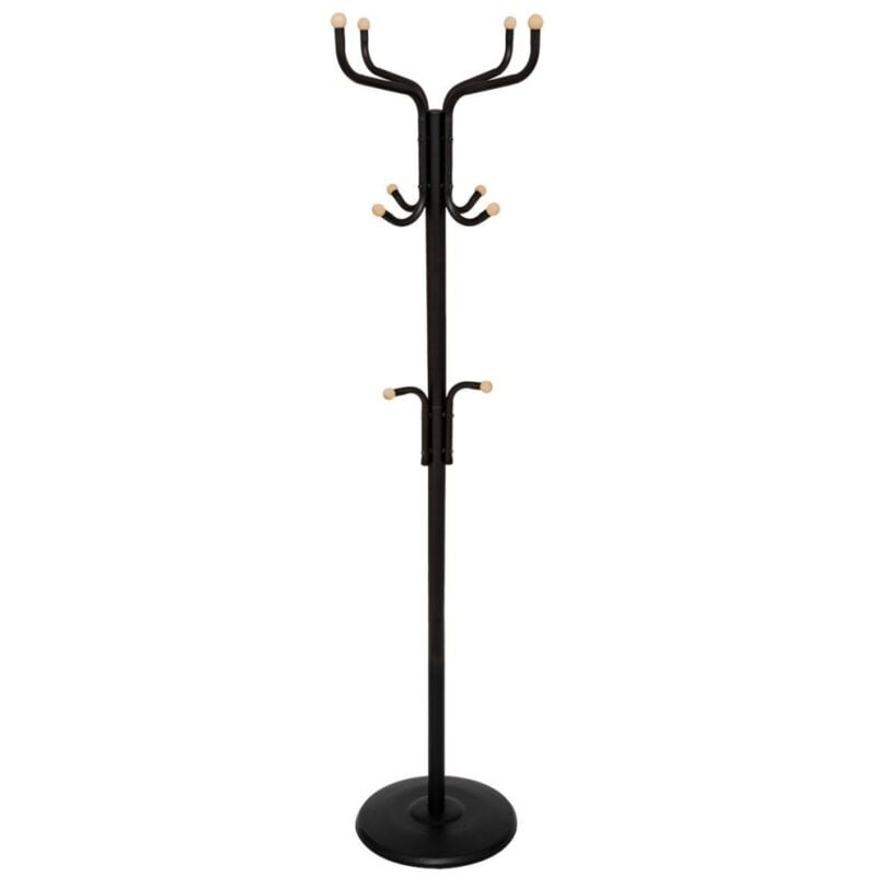 5five Simply Smart - Porte-manteaux 11 tiges métal avec boules en bois