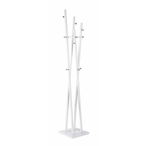 Porte-Manteaux Design "Aaron" 192cm Blanc