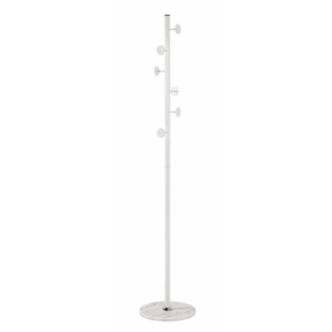 Porte-Manteaux en Marbre "Tahia" 180cm Blanc