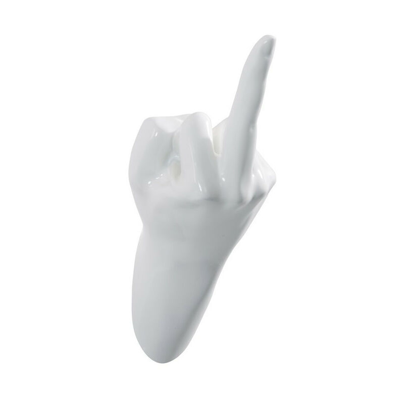Thelermont Hupton - Porte manteaux main fk Blanc - Blanc