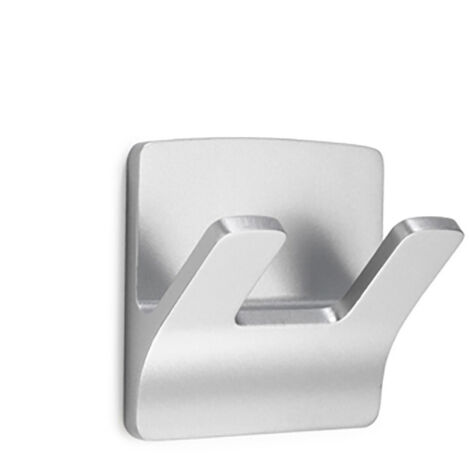 Porte-Manteaux Resistant À L'eau Modele Rama Double Chrome (BLISTER) Inofix