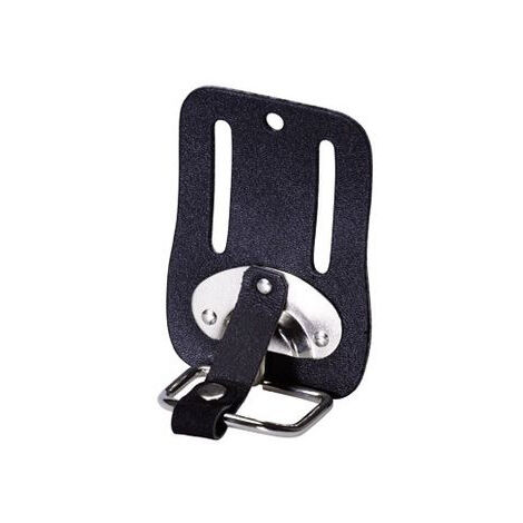 PORTE-MARTEAU CUIR + BOUCLE ACIER