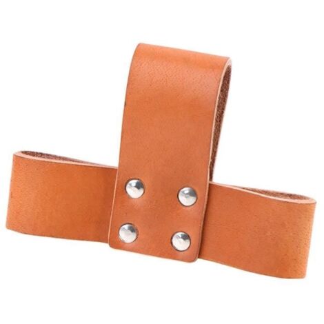 Porte-marteau en cuir PU étui ouvert gaine de ceinture à outils pour menuiserie électriciens charpentiers artisanat B