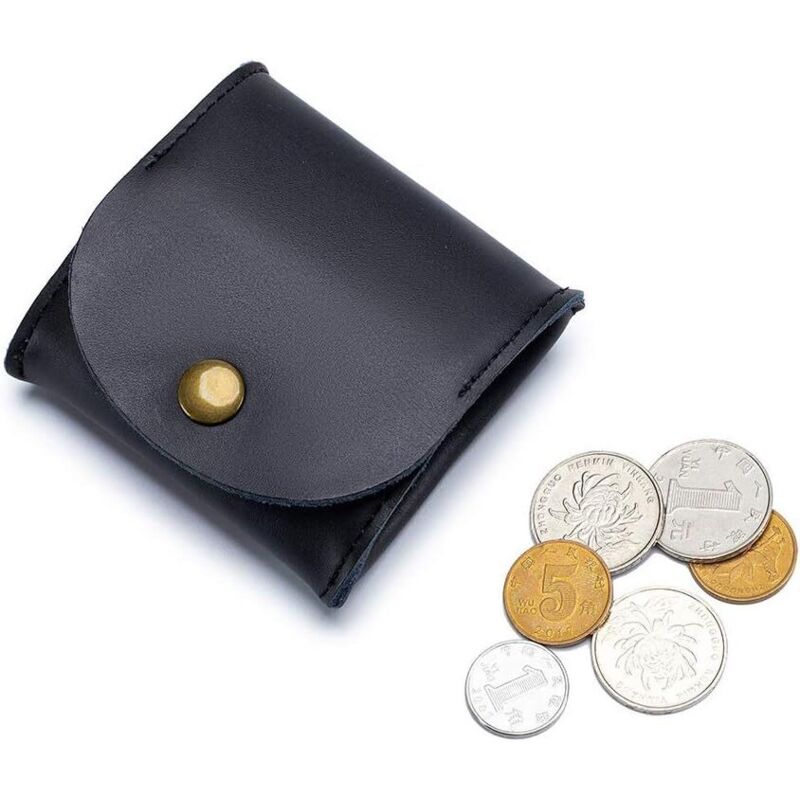 Porte-Monnaie en Cuir PU - Foncé