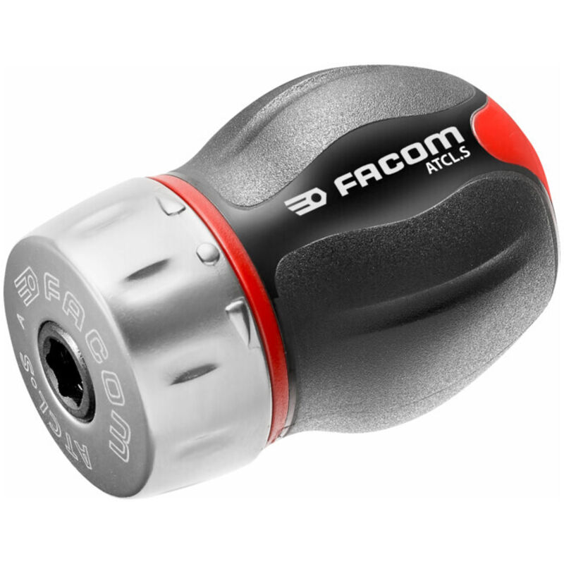 Porte embout tronqué FACOM ATCL. Porte noix court à cliquet Design ergonomique Acier