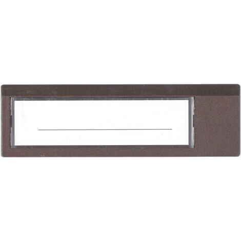 Porte Nom de porte palière Marron - 4317410