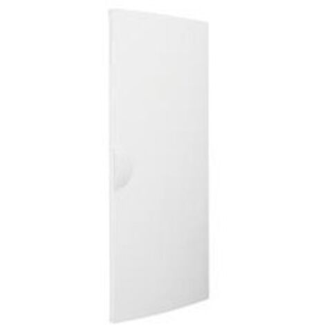 Porte opaque pour tableau gd413a  hager 4 rangées