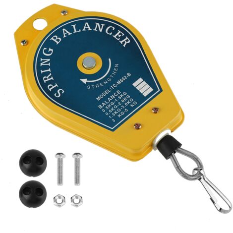 Porte-outil à ressort rétractable avec accessoires et support de fixation