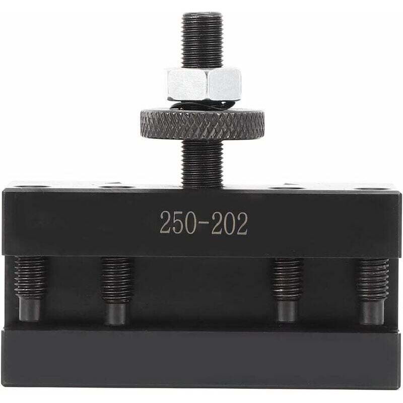 Porte-outil de tour, porte-outil CNC en acier à haute teneur en carbone, porte-outil de fraisage à changement rapide pour 250-202 colonnes pour