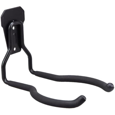 Porte-outil mural pour garage : support pour débroussailleuse, rangement d'outils électroportatifs, accroche-vélo et crochets multifonctions