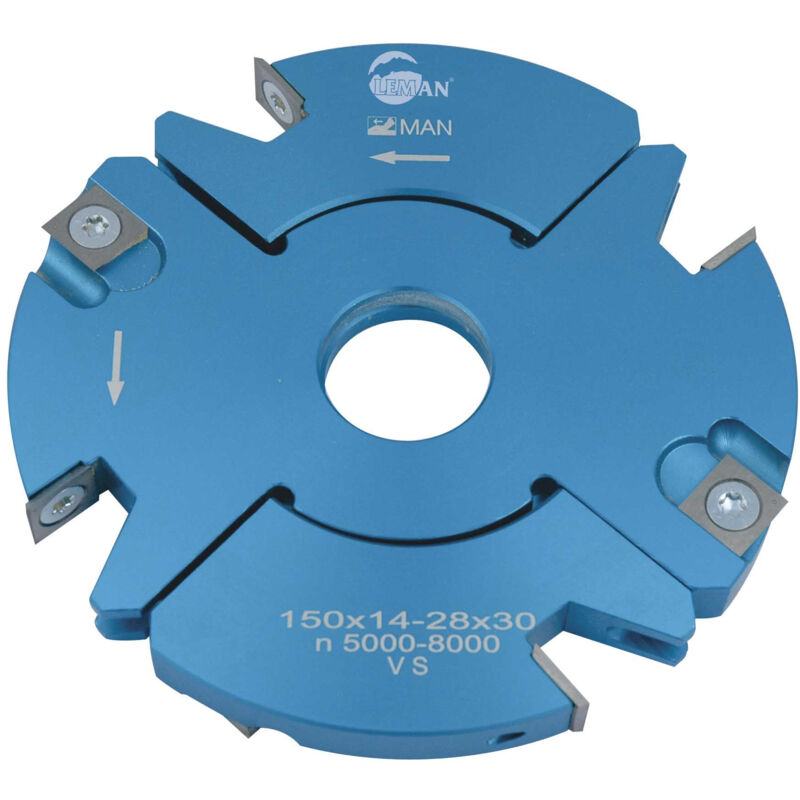 Leman - Porte outils à tenonner 140mm ép. 14/28mm - Alésage 30mm